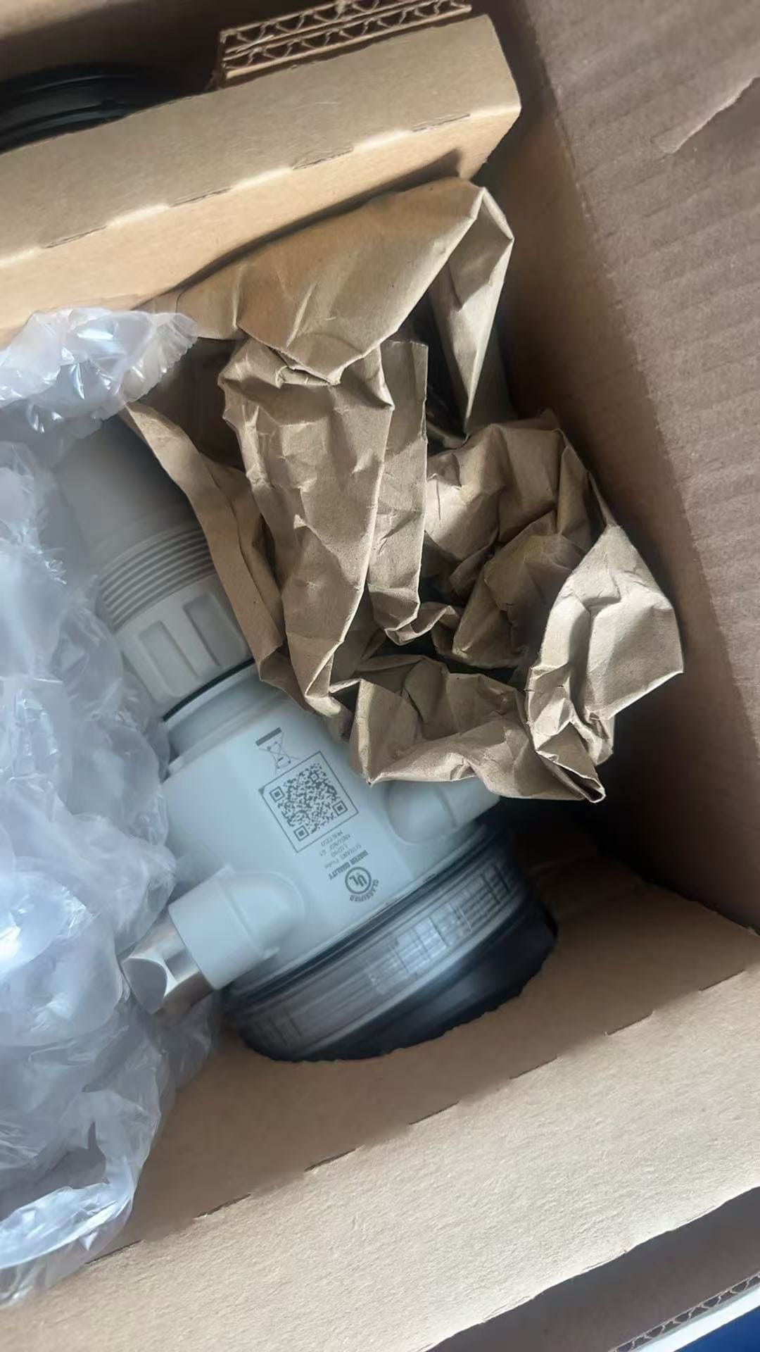 Shipping label proof